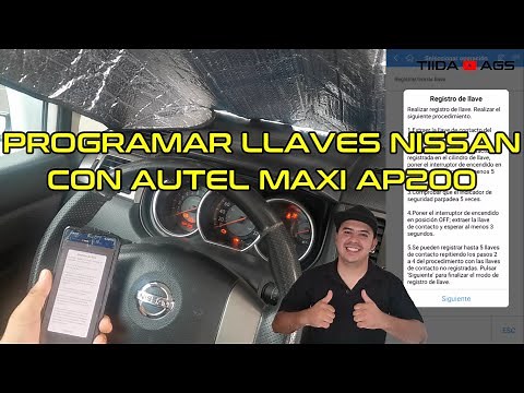 Autel MaxiAP200 Nissan Key Programming