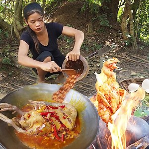 Hello and Welcome to Twins TV. Today we have new video "Cooking Spicy Curry Chicken Recipe using wild ingredient for jungle food " We mostly sharing about Adventure, Camping, Cooking vidoes and others unique cooking skills in the forest. We hopefully you enjoy and support us. Thank you SO MUCH🙏 #TwinsTV #yummyfood #cooking #eat #recipes #foodie #deliciousfood #chicken | Lisa Cooking