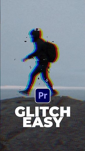 Easy RGB Glitch Effects in Premiere Pro #tutorial
