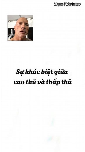 The difference between a master and a novice #manhtienchess #chess #covua #funny #meme