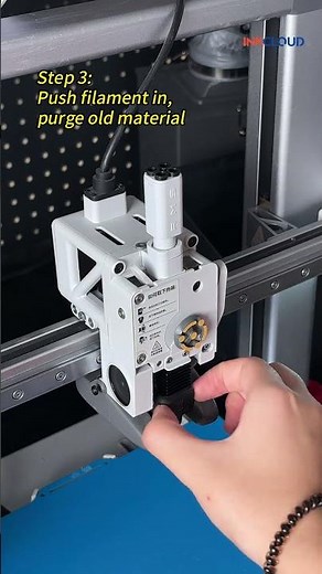 This simple trick will save you from endless nozzle clogs! ⭐#3dprintingtips #3dprintermaintenance