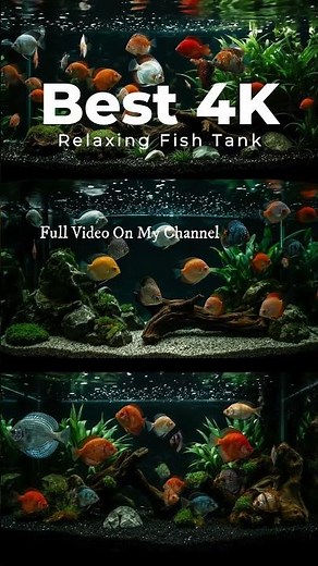 Sleep Instantly with ASMR Aquarium Sounds 🌊🐟 | Deep Sleep Music + Relaxing Fish Tank Ambience