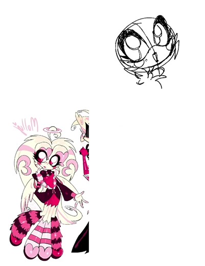 First Speedpaint of the Year Inspired by Hazbin Hotel