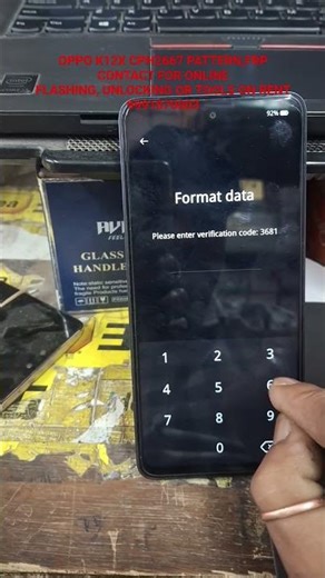 OPPO K12X CPH2667 PATTERN,PIN UNLOCK