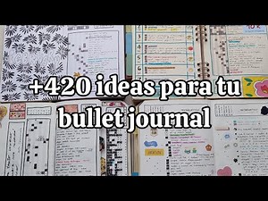 Bullet journal: an idea marathon +420 pages for your bujo