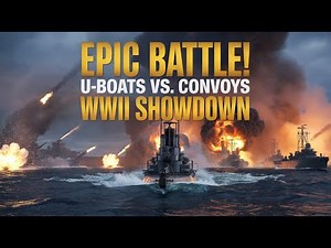 Epic Battle of the Atlantic: U-Boats vs. Convoys - A WWII Naval Showdown