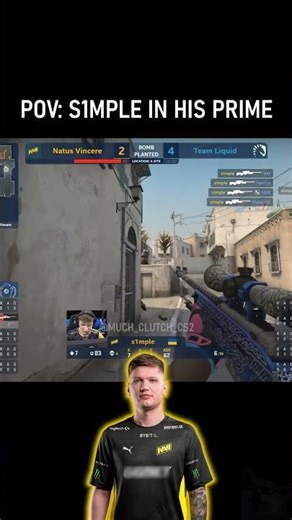 POV: s1mple in his PRIME 👴🏻 #cs2 #csgo #cs #nostalgia