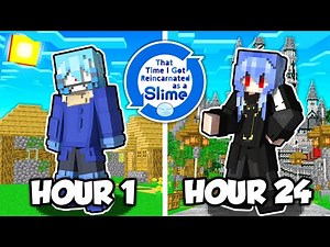 I Survived 24 HOURS in Tensura Minecraft!