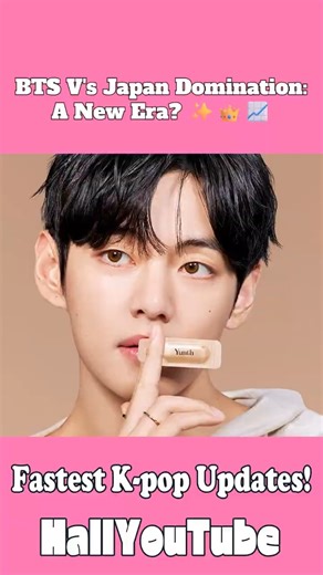 BTS V's Japan Domination: A New Era? ✨👑📈#shorts #Korean_Wave #Hallyu #Kpop_news