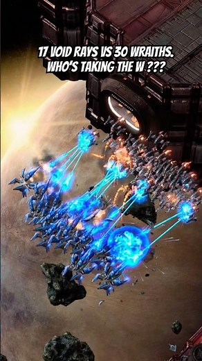 12 Void Rays vs 30 Wraiths | SC2.BattleRumBle #sc2 #rts #starcraft2 #스타크래프트2 #UnitBattle