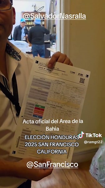 #salvadornas #libre #eleccionesho #viralvideo #viraltiktok | San Francisco California