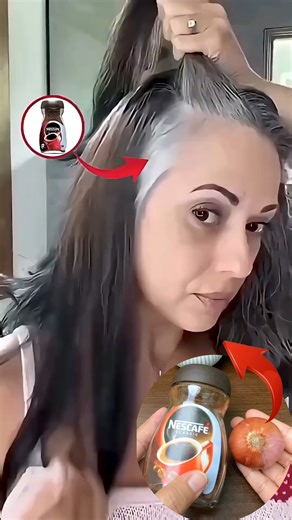 671K views · 3.1K reactions | A natural dye with a brown or red color that covers white or gray hair from the first use #haircare #beauty | Natural Beauty Recipes | Facebook