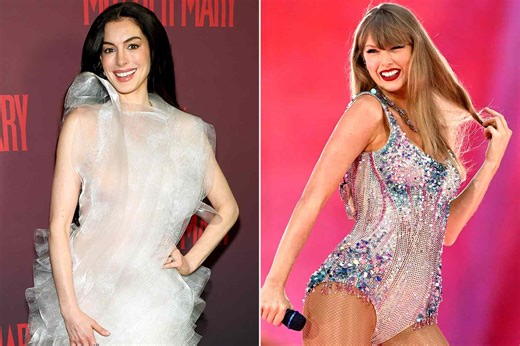 Taylor Swift passed Anne Hathaway secret note mid-concert: 'She's so magical'