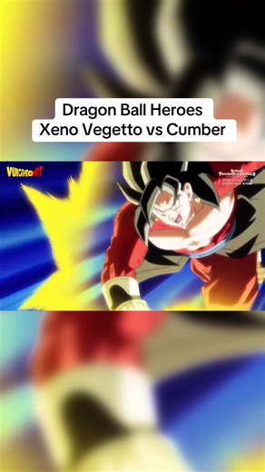 Dragon Ball Heroes | Xeno Vegetto vs Cumber #animeworld_2001 #anime #dragonball #trending