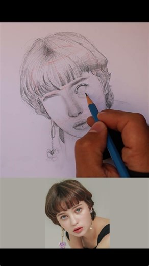 Loomis isn’t magic or some hidden talent. #portraitdrawing #pencilportrait #loomismethod #howtodraw