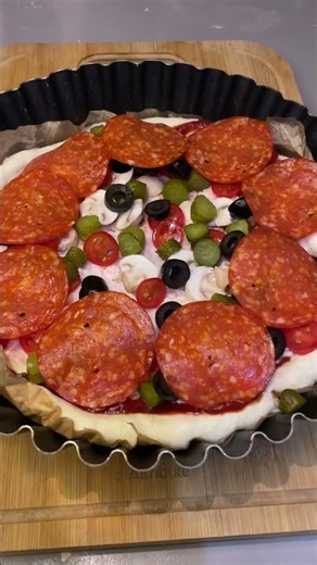 My Homemade Pizza Pie Recipe #pizza