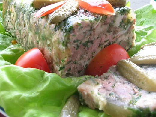 Pâté de tête persillé