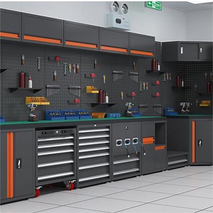 [Hot Item] Multifunction Industry Process Work Table Industrial Workbench Work Table for Workshop Garage