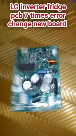 LG inverter fridge board replacement/#reels/#reelsfb/#fb/#fb4/#boring/#lg/#tiktok/#trending | Simple solutions