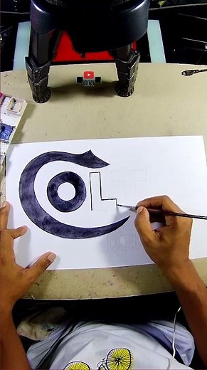 How to draw the Colt's logo #shorts