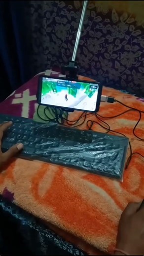 keywords and mouse game play 📱❌🖥️#gg #shorts #freefire