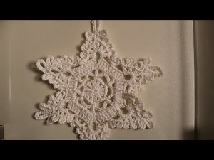 Crochet Lace Snowflake | Elegant Handmade Decoration