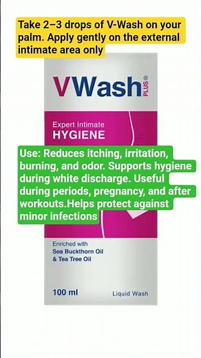 how to use v wash #vwash #vagina #nursing #pharmacy