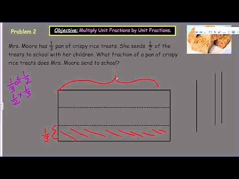 EngageNY Eureka 5th Grade Math Module 4 Lesson 14 Multiply Unit Fractions by Non Unit Fractions