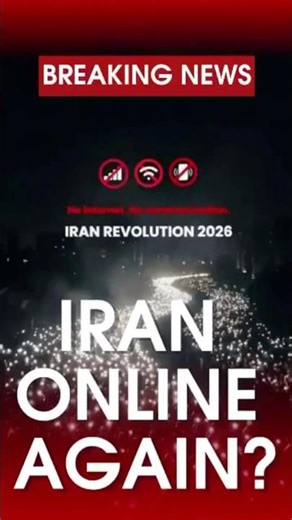 Iran Protests Update: Internet to Be Restored Nationwide by Weekend #iranprotests #irannews