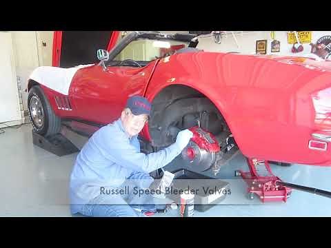 How to Bleed Brakes. Gravity Bleeding Car Brakes By Corvette Hop