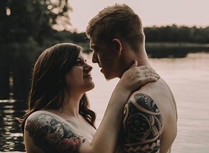 Plus-Sized Bride-To-Be Goes Viral With Engagement Bridal Shoot