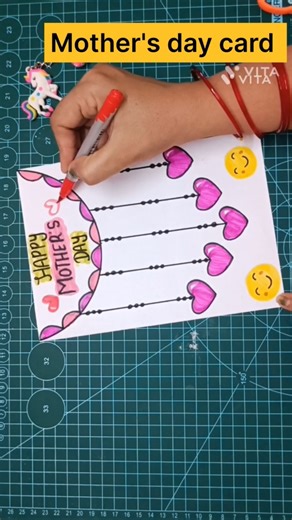 💞 Beautiful Mother's day card making#shorts#diy#mothersdaygift#motherlove#maa#ytshorts#craft#cards