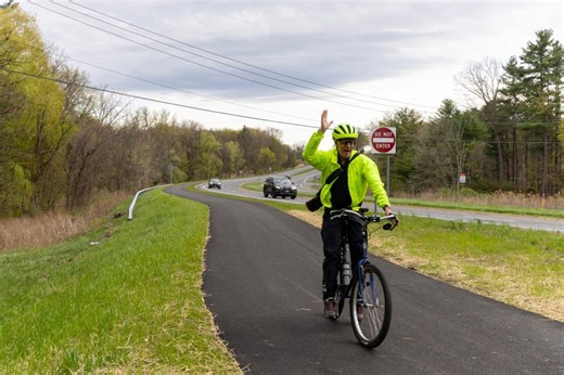 Cherry Avenue Extension multi-use path opens in Town of Bethlehem