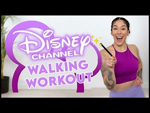 DISNEY CHANNEL WALKING WORKOUT | Low Impact Workout (1,550 Steps)
