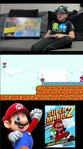 Playing The Amazing Super Mario All Stars (SNES)