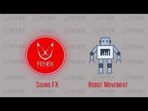 Robot Movement sound effect (indie dev, indie game, free download)