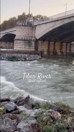Tiber River 🇮🇹 #travel #worldexplorer #europeantravel