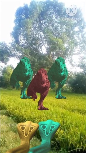 dinosaur attack 🦕 393#vastatosaurusrex #dinosaurs #jurassicparkdinosaur #jurassicwold #dinos #vfx