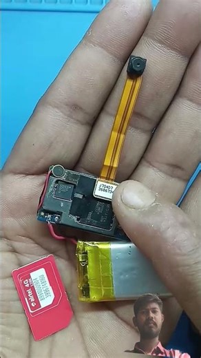 Mini CCTV camera project #technology #experiment