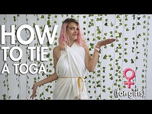 How to Make a Quick Greek Goddess Costume