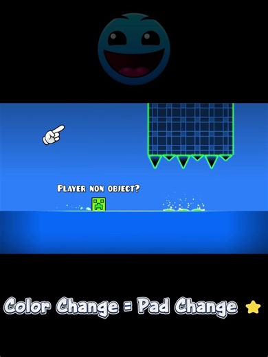 Color Change = Pad Change ⭐ #geometrydash #shorts #viralshorts