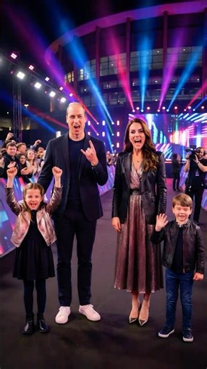 Fans go wild The Royal family’s epic concert entrance 😍 #royal #royalfamily #dance #princewilliam