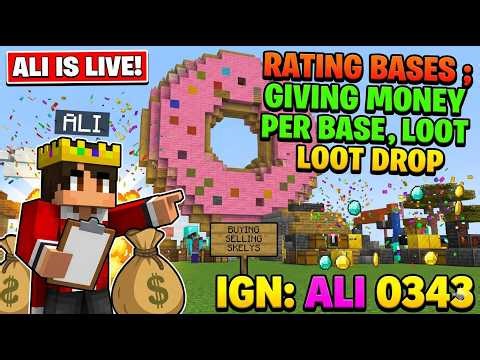 Donut SMP , Live , LOOT DROP, PAY per base
