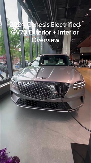 2024 Genesis GV70 Electric Overview: Luxury EV Features
