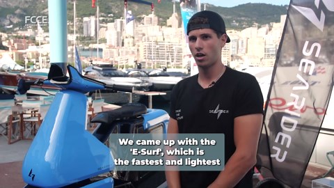 SeaRider launches the world’s first electric water motorcycle