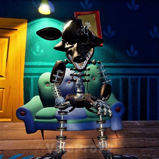Ignited Foxy Was Sleeping 💀💤 #helloneighbor #edit #viralshorts #like #valepro