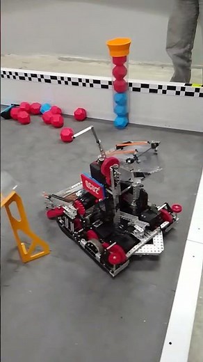 VEX Robot Catapult Autonomous Testing | Push Back
