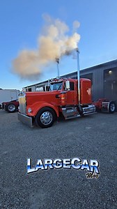 1.4M views · 69K reactions | Jeremy Gouge rolling his big K powered W900A "The Judge" out for a little photo shoot #largecarmag #kenworth #imttransport | Largecarmag Steve | Facebook