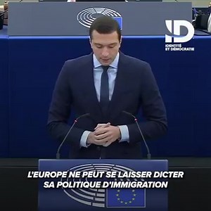 243K views · 10K reactions |  « L’Europe ne peut se laisser dicter sa politique migratoire depuis la mer par des trafiquants d’êtres humains, qu’ils portent le nom d’ONG ou de passeurs ! »  Soutenez Jordan Bardella, Député RN au Parlement européen  | Jordan Bardella | Facebook