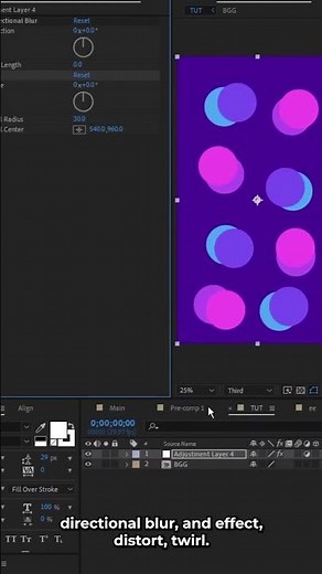 Create Twirl Gradient Backgrounds in After Effects